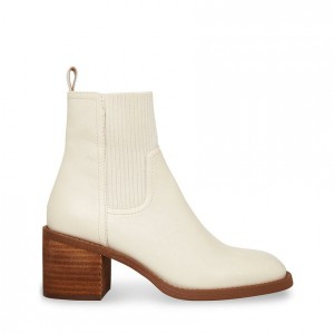 Botas Chelsea Steve Madden Admire Block Mujer Beige | 5468309-FE