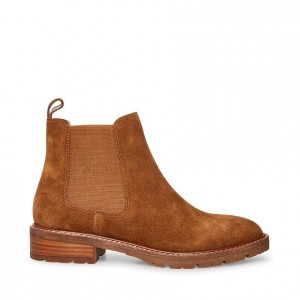 Botas Chelsea Steve Madden Leopold Mujer Marrom | 0735941-AN