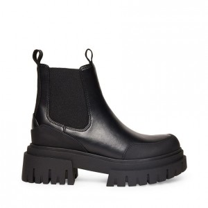 Botas Chelsea Steve Madden Nicki Lug Sole Mujer Negros | 1670285-UO