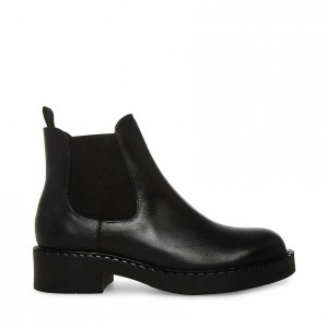 Botas Chelsea Steve Madden Poppy Mujer Negros | 1708362-RL