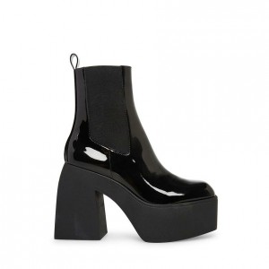 Botas Chelsea Steve Madden Teaser Mujer Negros | 0253816-GF