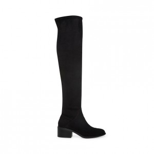 Botas Hasta La Rodilla Steve Madden Aggie Mujer Negros | 7298564-KP