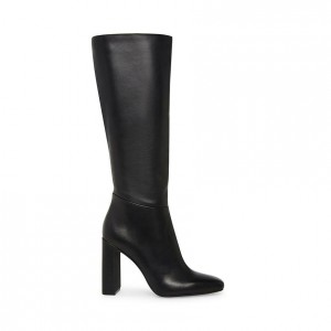 Botas Hasta La Rodilla Steve Madden Ally Mujer Negros | 2564398-BE