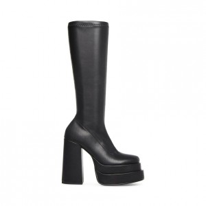 Botas Hasta La Rodilla Steve Madden Cypress Mujer Negros | 6783249-VS