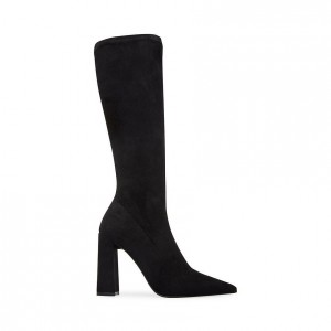Botas Hasta La Rodilla Steve Madden Fling Mujer Negros | 9074132-XF