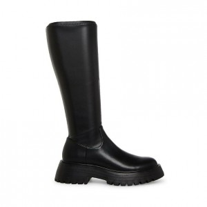 Botas Hasta La Rodilla Steve Madden Kameron Lug Sole Mujer Negros | 9451238-GZ