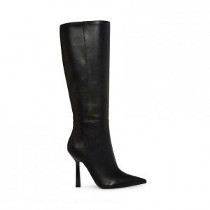 Botas Hasta La Rodilla Steve Madden Kathleen Mujer Negros | 0354619-MQ