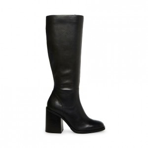 Botas Hasta La Rodilla Steve Madden Liza Mujer Negros | 9780153-MJ