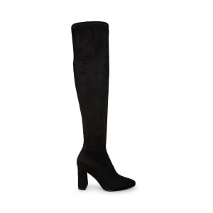 Botas Hasta La Rodilla Steve Madden Ramona Mujer Negros | 3570948-TK