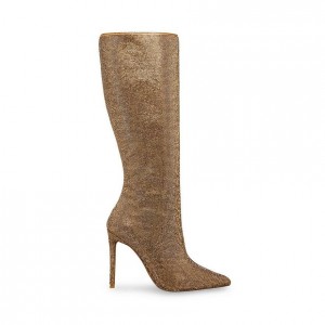 Botas Hasta La Rodilla Steve Madden Valinda Mujer Marrom | 8649052-KF
