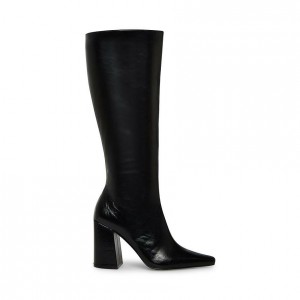 Botas Hasta La Rodilla Steve Madden Zelda Mujer Negros | 5641973-LF