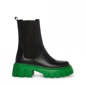 Botas Plataforma Steve Madden Charges Lug Mujer Negros Verdes | 6578140-SC