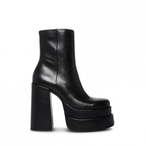 Botas Plataforma Steve Madden Cobra Mujer Negros | 0867925-XL