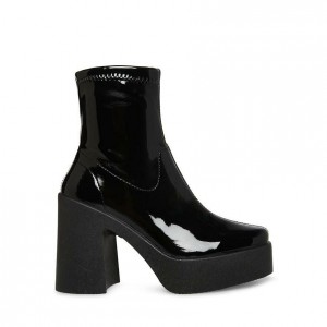 Botas Plataforma Steve Madden Lanna Mujer Negros | 9368410-KV