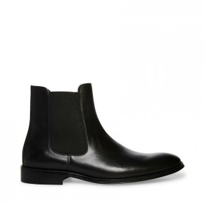 Botas Steve Madden Adamo Hombre Negros | 4637810-SA