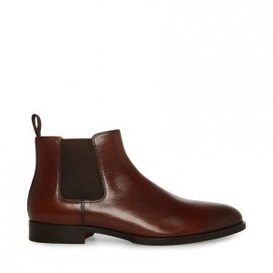 Botas Steve Madden Agate Hombre Marrom | 3792514-YC