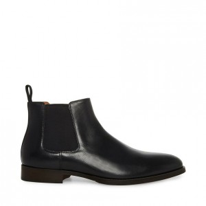 Botas Steve Madden Agate Hombre Negros | 3068579-FW