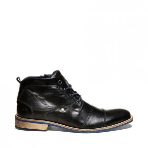 Botas Steve Madden Kramerr Hombre Negros | 1397645-ZT