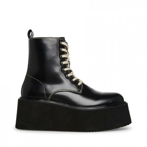 Botas Steve Madden Lazer Hombre Negros Blancos | 6450123-EK