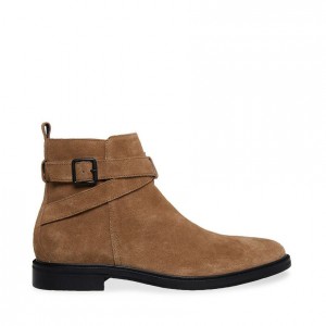 Botas Steve Madden Matthew Hombre Grises Marrom | 8763401-NA