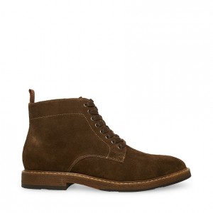 Botas Steve Madden Mitchell Lace Up Hombre Verde Oliva | 9384120-LO