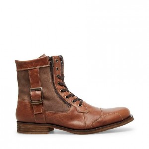 Botas Steve Madden Sidetrack Hombre Marrom | 5041628-JG