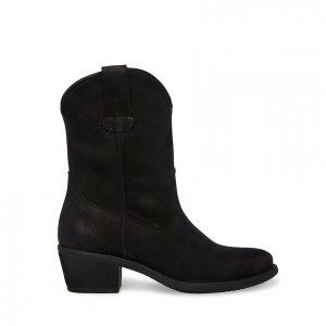 Botas Vaqueras Steve Madden Harmony Low Mujer Negros | 6957421-BX