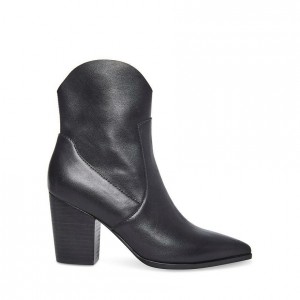 Botas Vaqueras Steve Madden Janetta Western Mujer Negros | 5310629-DX