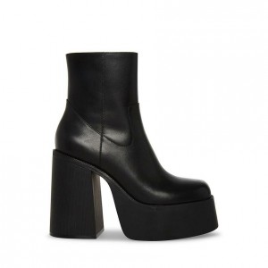 Botas de Tacon Steve Madden Acacia Mujer Negros | 6309284-FK