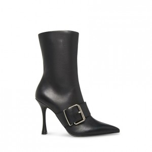 Botas de Tacon Steve Madden Banter Mujer Negros | 3450168-DU
