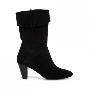 Botas de Tacon Steve Madden Charlotte Mujer Negros | 6759032-FY