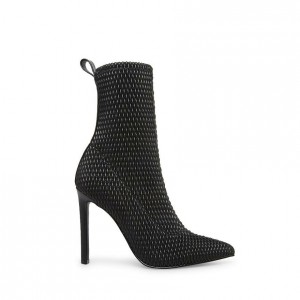 Botas de Tacon Steve Madden Daze Mujer Negros | 8306942-IF