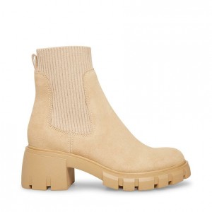 Botas de Tacon Steve Madden Hutch Stacked Block Mujer Marrom | 9513046-SL