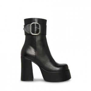Botas de Tacon Steve Madden Siren Mujer Negros | 3068947-NT