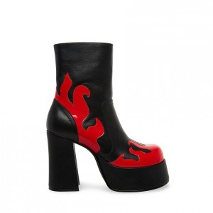 Botas de Tacon Steve Madden Sizzle Mujer Negros Multicolor | 9564103-LD