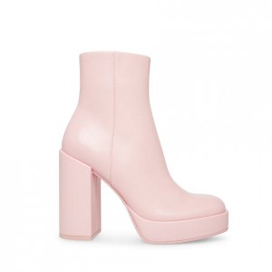 Botas de Tacon Steve Madden Zenia Mujer Rosas | 2609584-BW