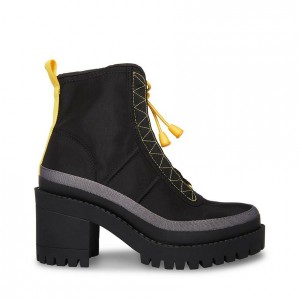 Botines Steve Madden Contender Mujer Negros Multicolor | 6542830-XW