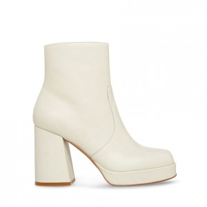 Botines Steve Madden Enzo Mujer Beige | 0954716-NB