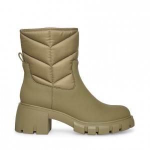 Botines Steve Madden Haldan Mujer Verdes | 2459386-TW