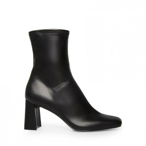 Botines Steve Madden Hush Square Toe Mujer Negros | 4897613-AY