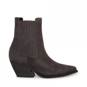 Botines Steve Madden Terezza Mujer Grises | 8647059-ON