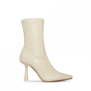 Botines Steve Madden Vakay Mujer Blancos | 6405139-EQ