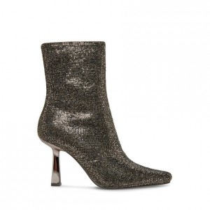 Botines Steve Madden Vakay Pewter Mujer Azules Grises | 0325741-SZ