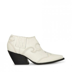 Botines Steve Madden Waze Mujer Beige | 3246091-PD