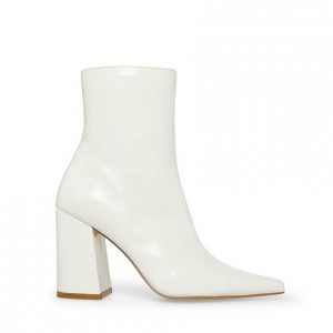 Botines Steve Madden Zoe Mujer Blancos | 8352176-NV