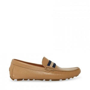 Mocasines Steve Madden Baz Dress Hombre Marrom | 1408376-RK
