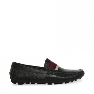 Mocasines Steve Madden Baz Dress Hombre Negros | 1754268-KW