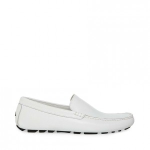 Mocasines Steve Madden Bergamo Hombre Blancos | 6483905-BZ