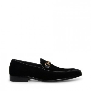 Mocasines Steve Madden Diego-v Hombre Negros | 1650439-WY