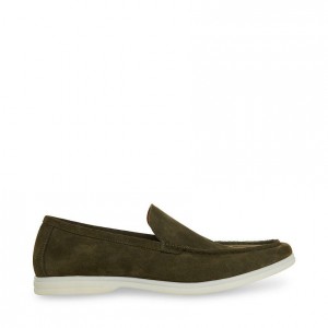 Mocasines Steve Madden Larken Hombre Verde Oliva | 8490756-DY